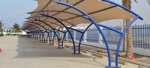 PVC CAR PARKING SHADES