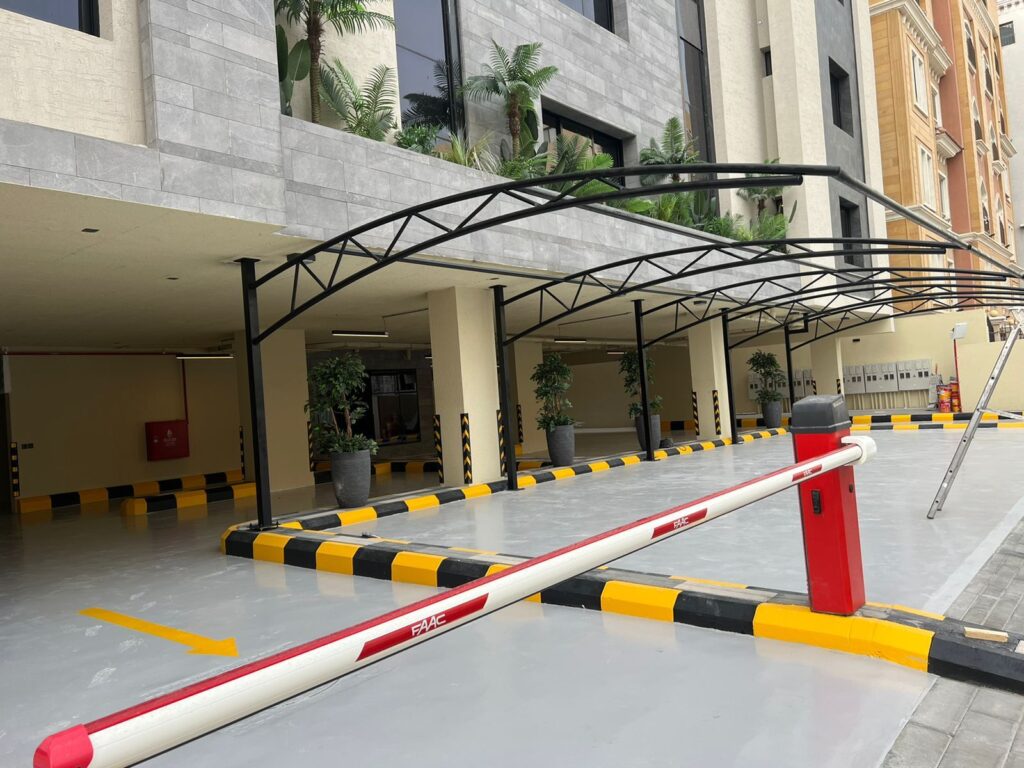 car parking shade dammam