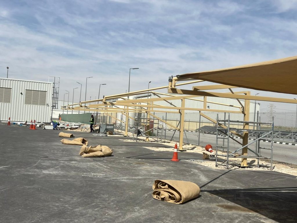 Car parking shade Saudi arabia Dammam