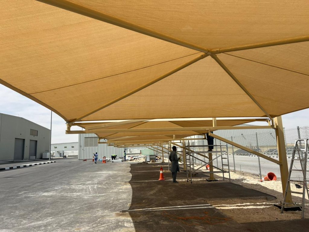 Car parking shade Saudi arabia Dammam