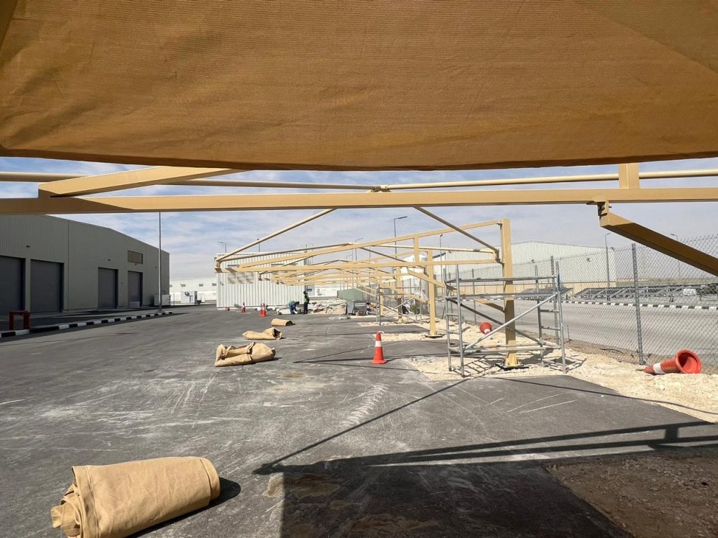 Car parking shade Saudi arabia Dammam