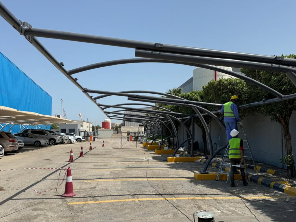 saudi shades car parkign shades sun shades (1)