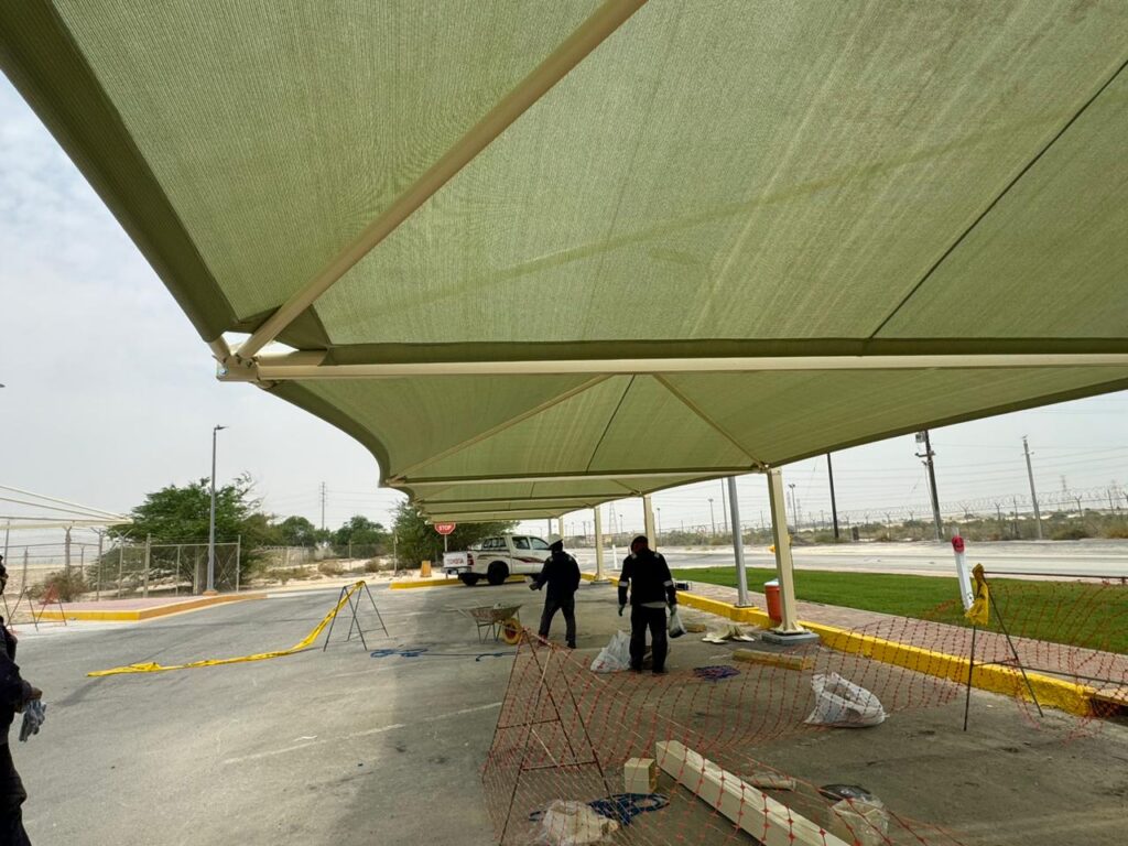 saudi arabia dammam carparkig shade 7