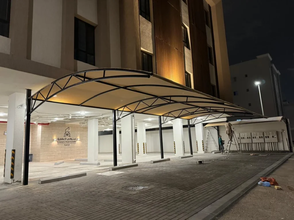 Car Parking Shade in Dammam Saudi arabia
