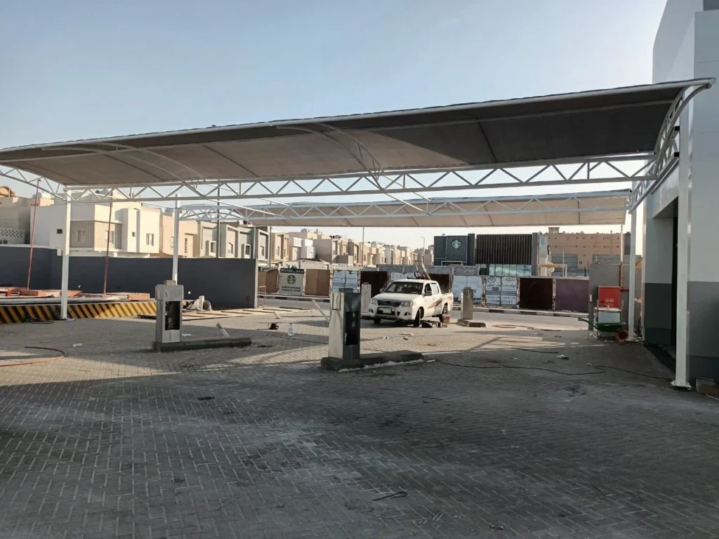 Parking shade in Dammam Saudi Arabia1