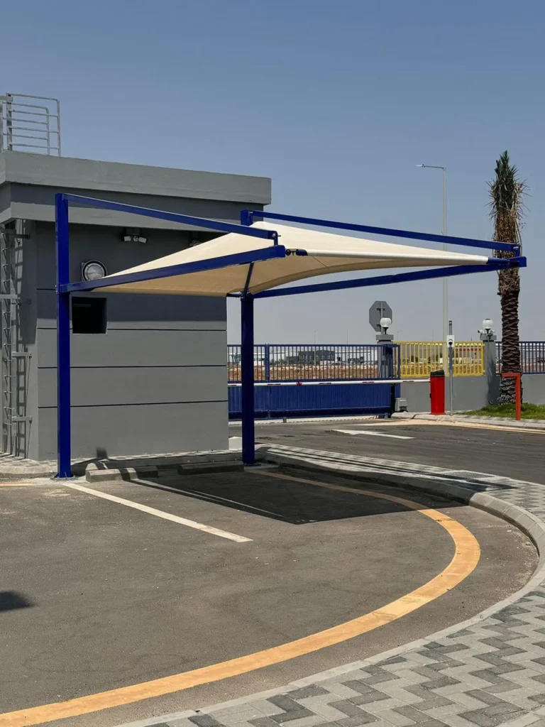 Single Pyramid car parking saudia arabia dammam