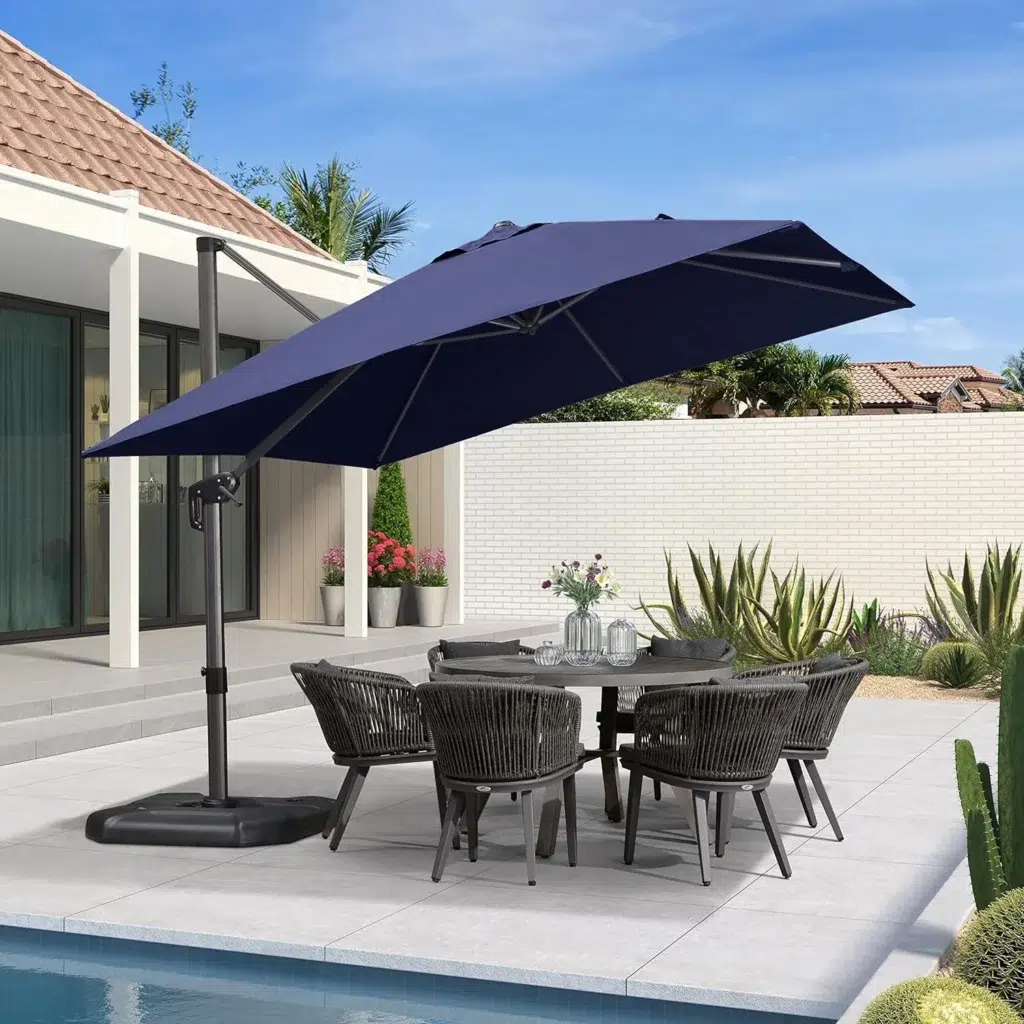 Sun shade umbrella in Saudi Arabia