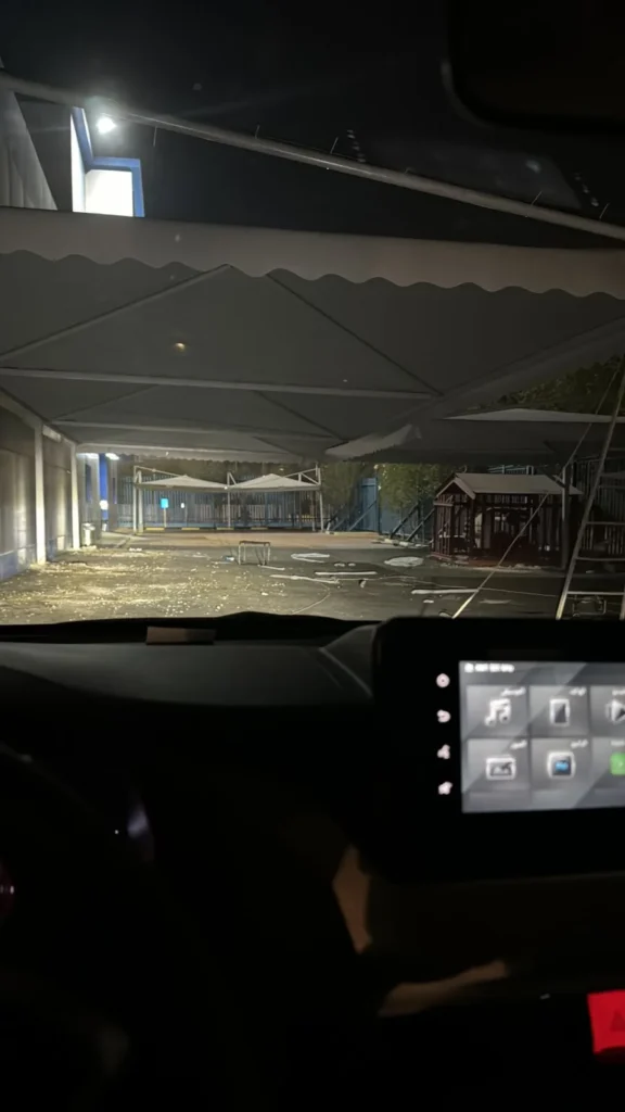 car parking shade in dammam.