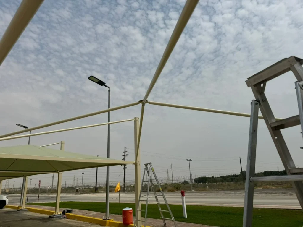 saudi arabia dammam carparkig shade 6